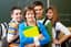 Indian student in classroom