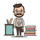 Icon representing faculty members
